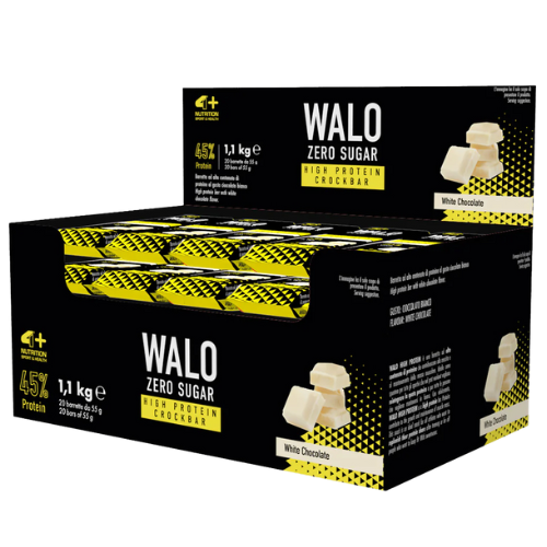 4+ NUTRITION - Walo ZeroSugar CrockBar HP 45% - 20x 55g 