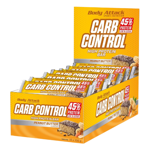BODY ATTACK - Baton Carb Control - 15x 100g