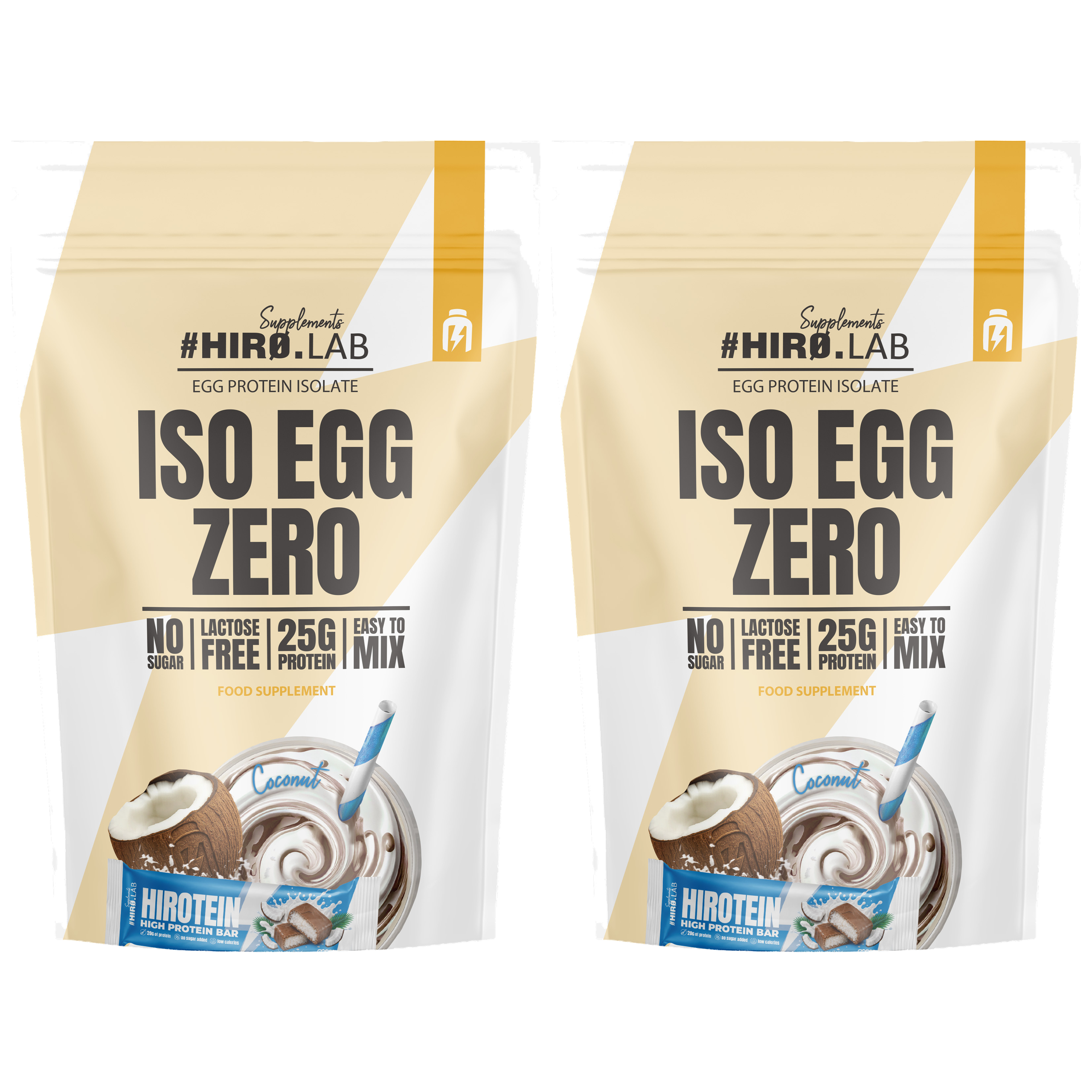 HIRO.LAB - Iso Egg Zero - 2x 500g