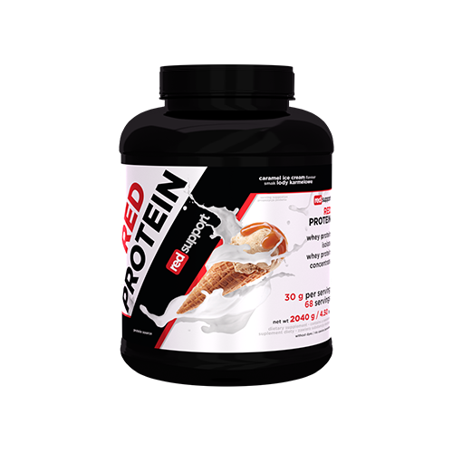 RED SUPPORT Red Protein - 2040g - Caramel Ice Cream