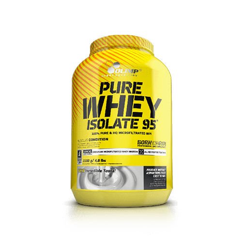 OLIMP Pure Whey Isolate 95 - 2200g - Dark Chocolate - Odżywki białkowe