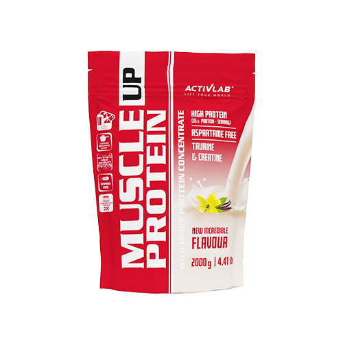 ACTIVLAB Muscle Up Protein - 2000g - Vanilla - Odżywki Białkowe