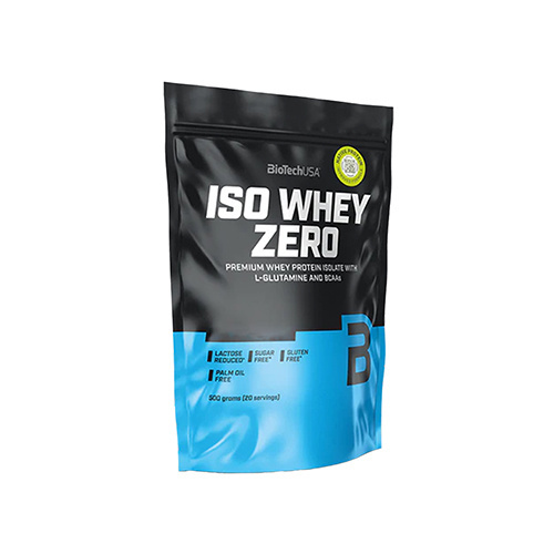 BioTech USA Iso Whey Zero - 500g - Black Biscuit - Odżywki Białkowe