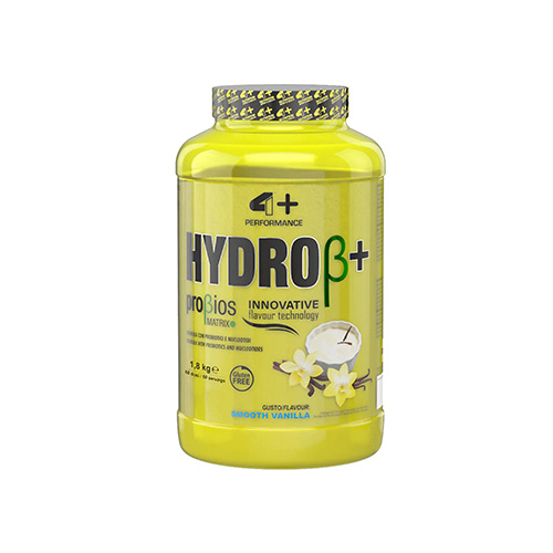 4+ NUTRITION HYDRO+ Probiotics - 1800g - Smooth Vanilla - Odżywki białkowe