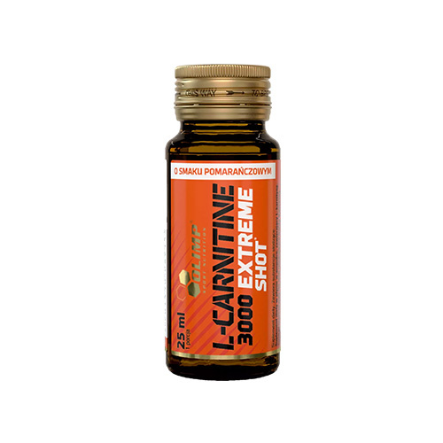 OLIMP L-Carnitine 3000 Extreme Shot - 25ml - Orange - Shoty I żele