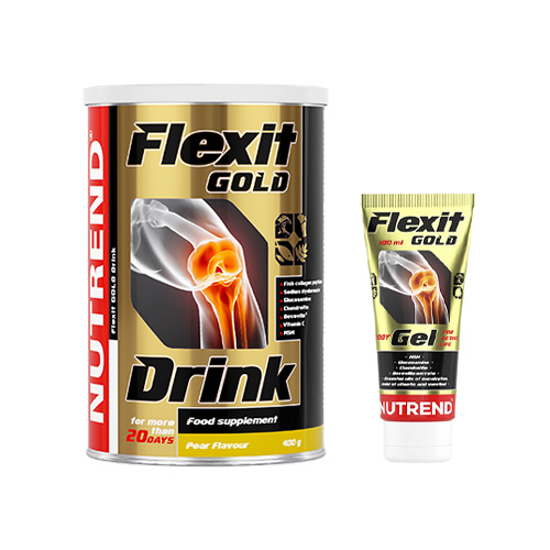 NUTREND Flexit Drink Gold - 400g + Flexit Gold Gel - 100ml