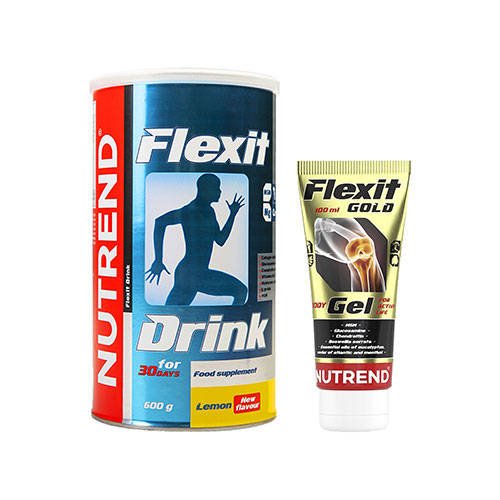 NUTREND Flexit Drink - 600g + Flexit Gold Gel - 100ml