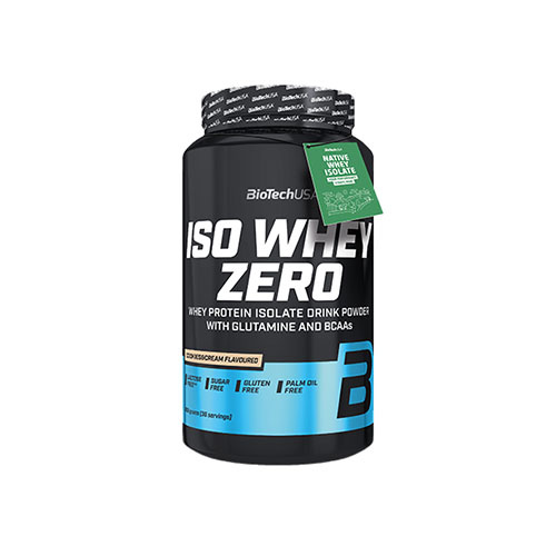 BioTech USA Iso Whey Zero - 908g - Cookies Cream - Odżywki Białkowe