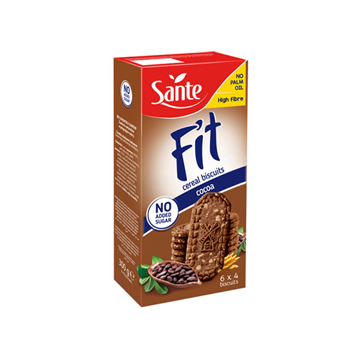 SANTE Fit Cereal Biscuits - 300g - Kakao - Kategoria tymczasowa