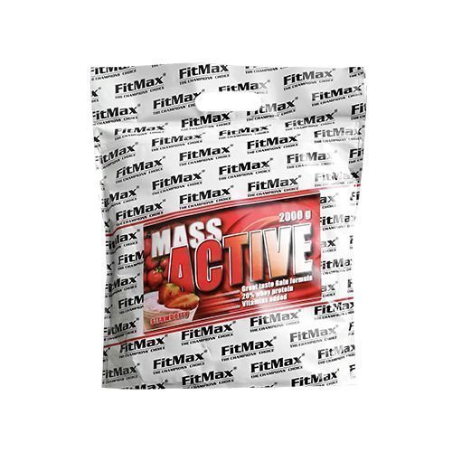 FITMAX Mass Active - 2000g - Banana - Odżywki Na Masę ( Gainery )