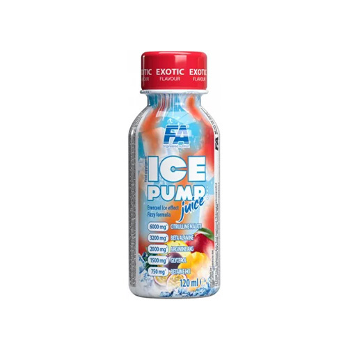 FITNESS AUTHORITY Ice Pump Juice Shot - 120ml - Exotic - Boostery Azotowe