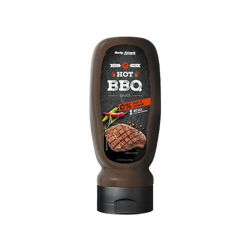 BODY ATTACK Hot BBQ Sauce - 320ml - Hot BBQ - Zdrowa Żywność