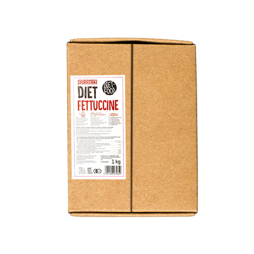 DIET FOOD Diet Fettuccine Makaron Konjac - 1000g - Fettuccine - Zdrowa Żywność