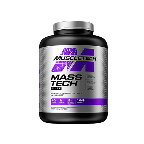 MUSCLE TECH Mass Tech Elite - 3180g - Vanilla Cake - Odżywki Na Masę ( Gainery )