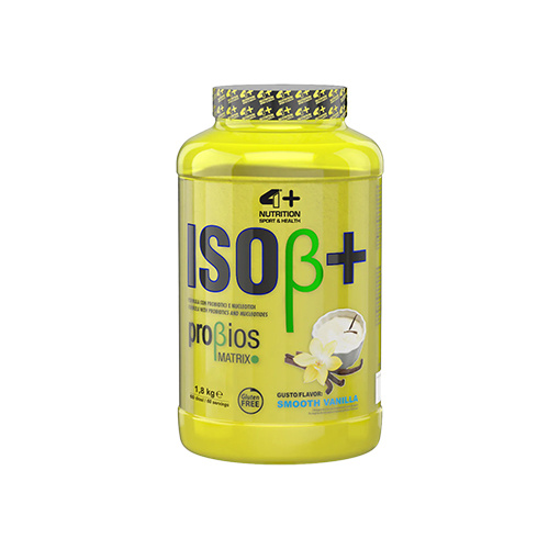 4+ NUTRITION ISO+ Probiotics - 1800g - Vanilla Smooth - Odżywki Białkowe