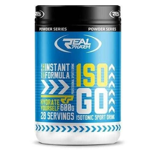 REAL PHARM Iso GO - 600g - Blueberry - Odżywki Około Treningowe