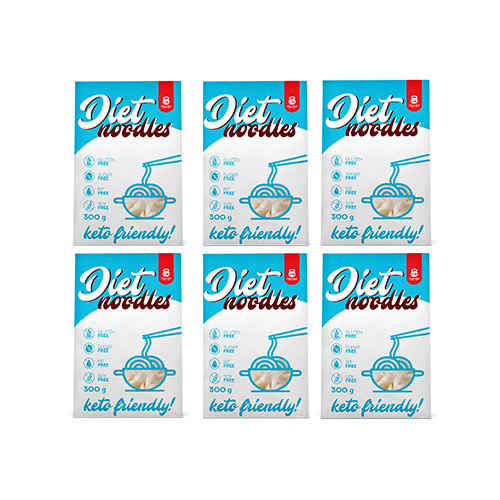 Cheat Meal Nutrition Diet Noodles - 6x 400g (6x 300g netto) - Makaron dietetyczny