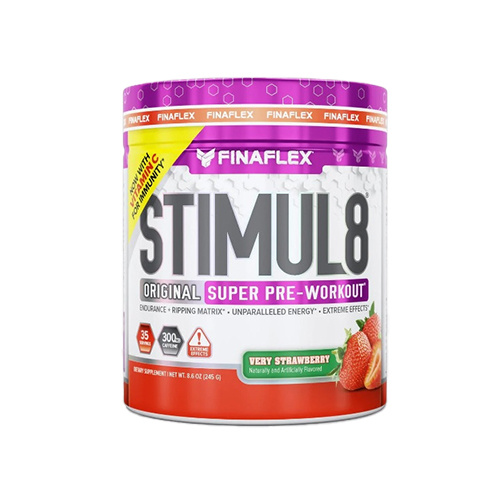 FINAFLEX Stimul8 - 245g - Very Strawberry - Odżywki około treningowe