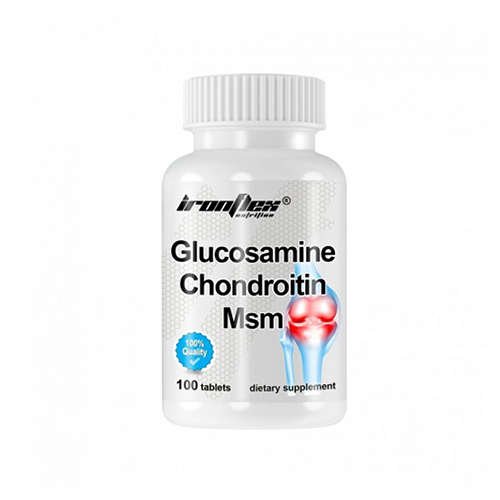 IRONFLEX Glucosamine Chondroitin Msm - 100tabs.
