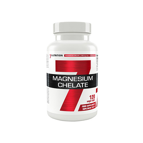 7 NUTRITION - Magnesium Chelate - 120vegan Capsules