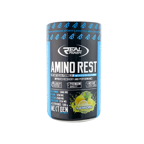 REAL PHARM Amino Rest - 500g - Lemon - Aminokwasy