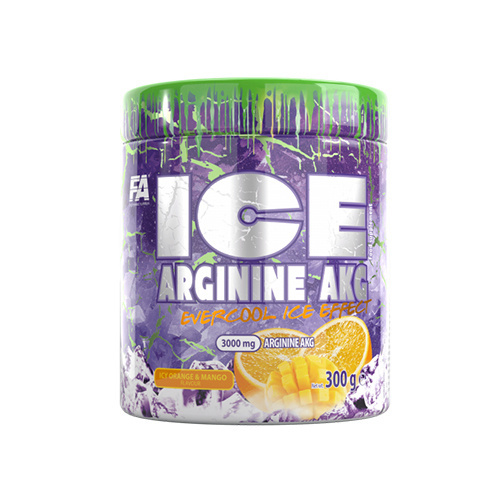 FITNESS AUTHORITY - Ice Arginine AKG - 300g - Icy Orange & Mango