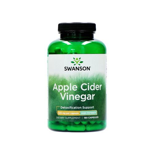 SWANSON Apple Cider Vinegar - 180caps OCET JABKOWY