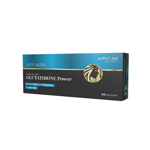 ⚡ AntiAging Glutathione Power 60caps ACTIVLAB Cena, dawkowanie