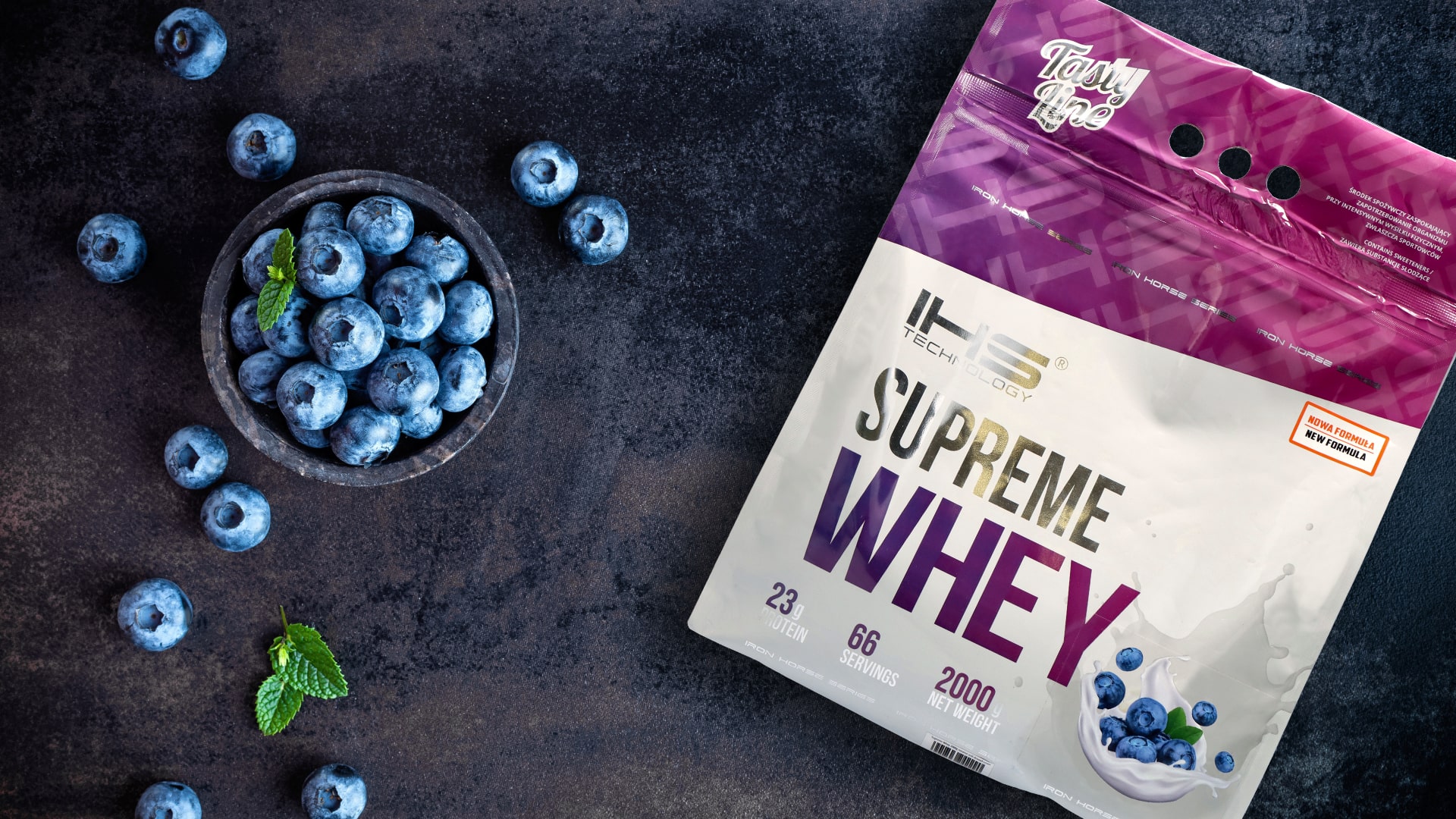 IRON HORSE Supreme Whey NEW 3 - 2000g białko