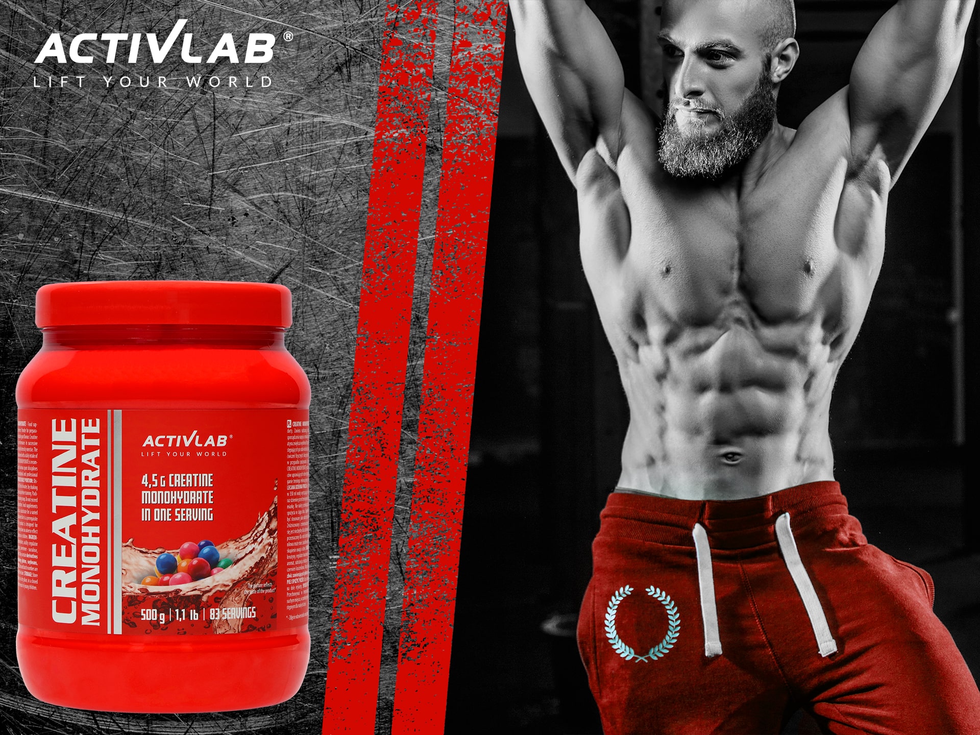 ACTIVLAB CREATINE MONOHYDRATE 500G