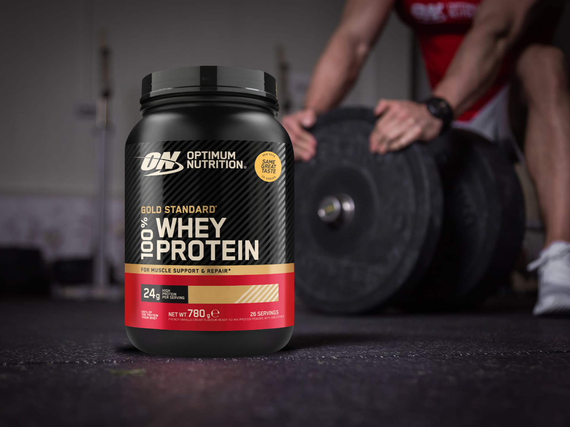 Optimum Nutrition - odżywka białkowa Whey Gold Standard - 900g