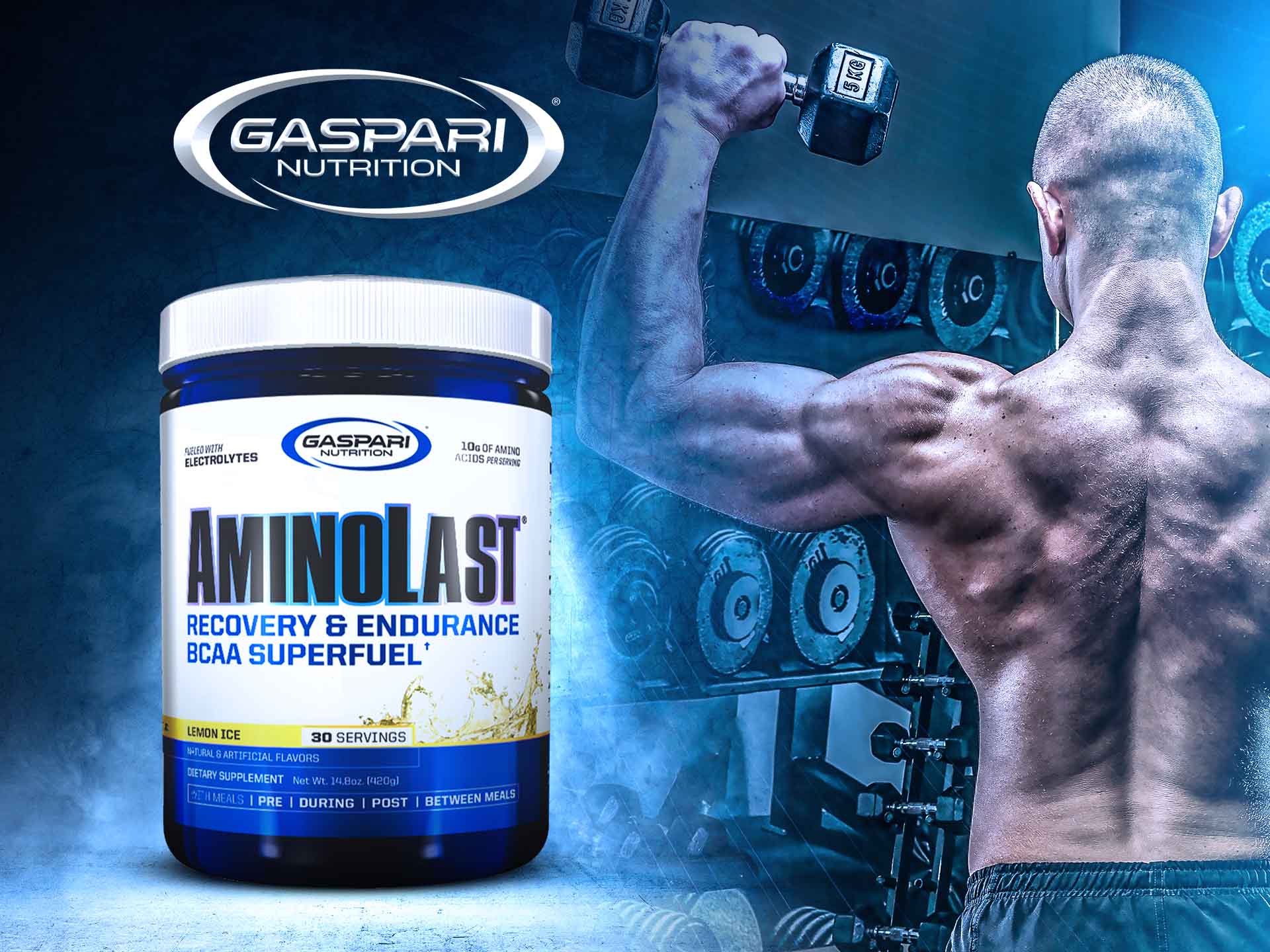 Gaspari Aminolast  BCAA lemon