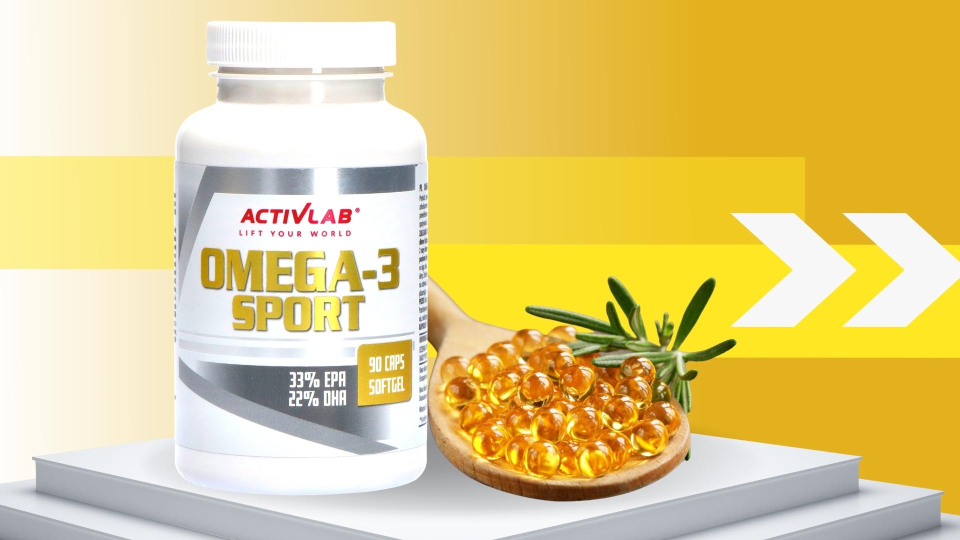 activlab omega3 sport kwasy tluszczowe epa dha