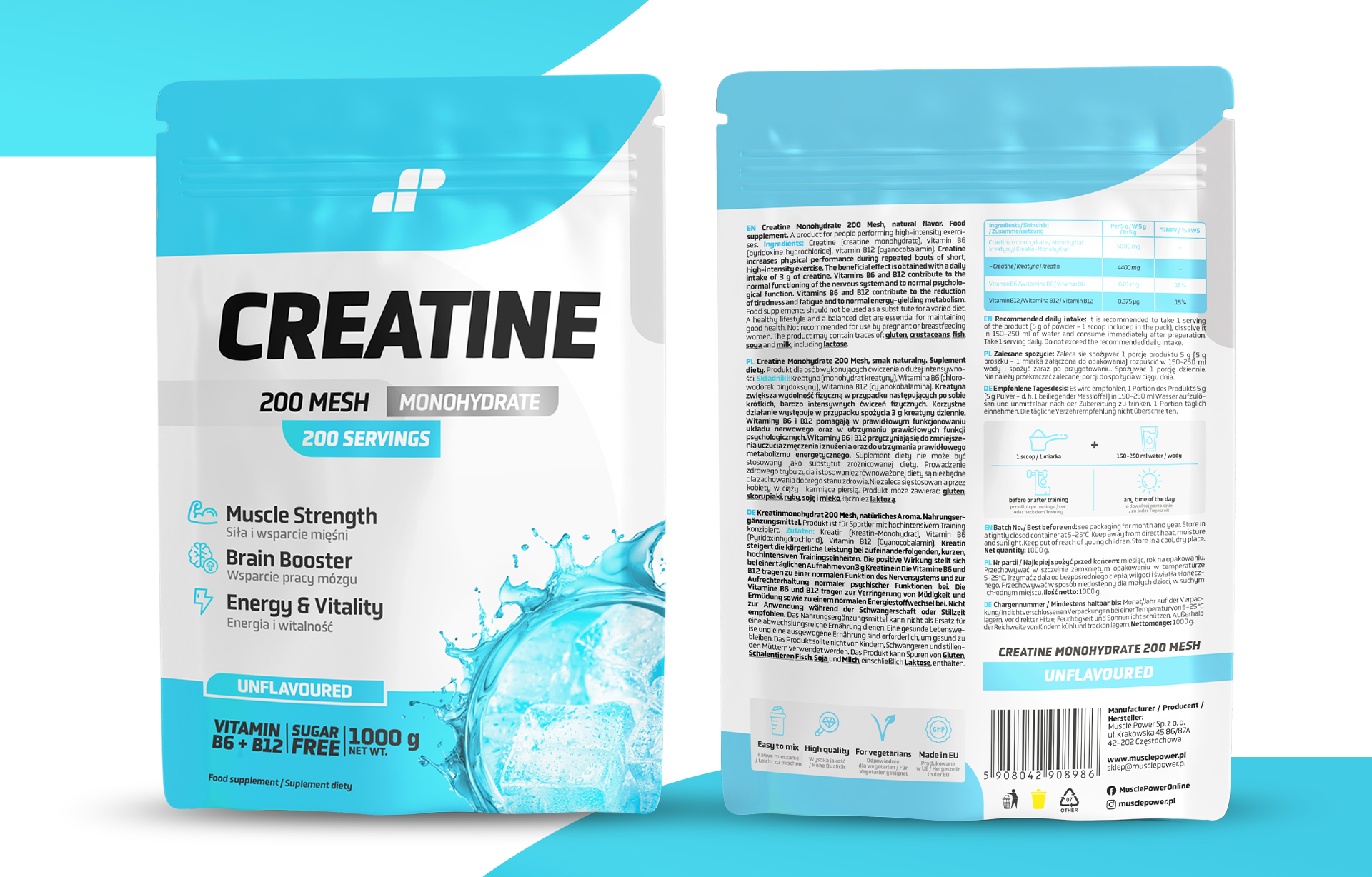 MP NUTRITION - Creatine Monohydrate 200 mesh - 1000g Grafika_Sklep_1920x12280_creatine_1000g_natural_5