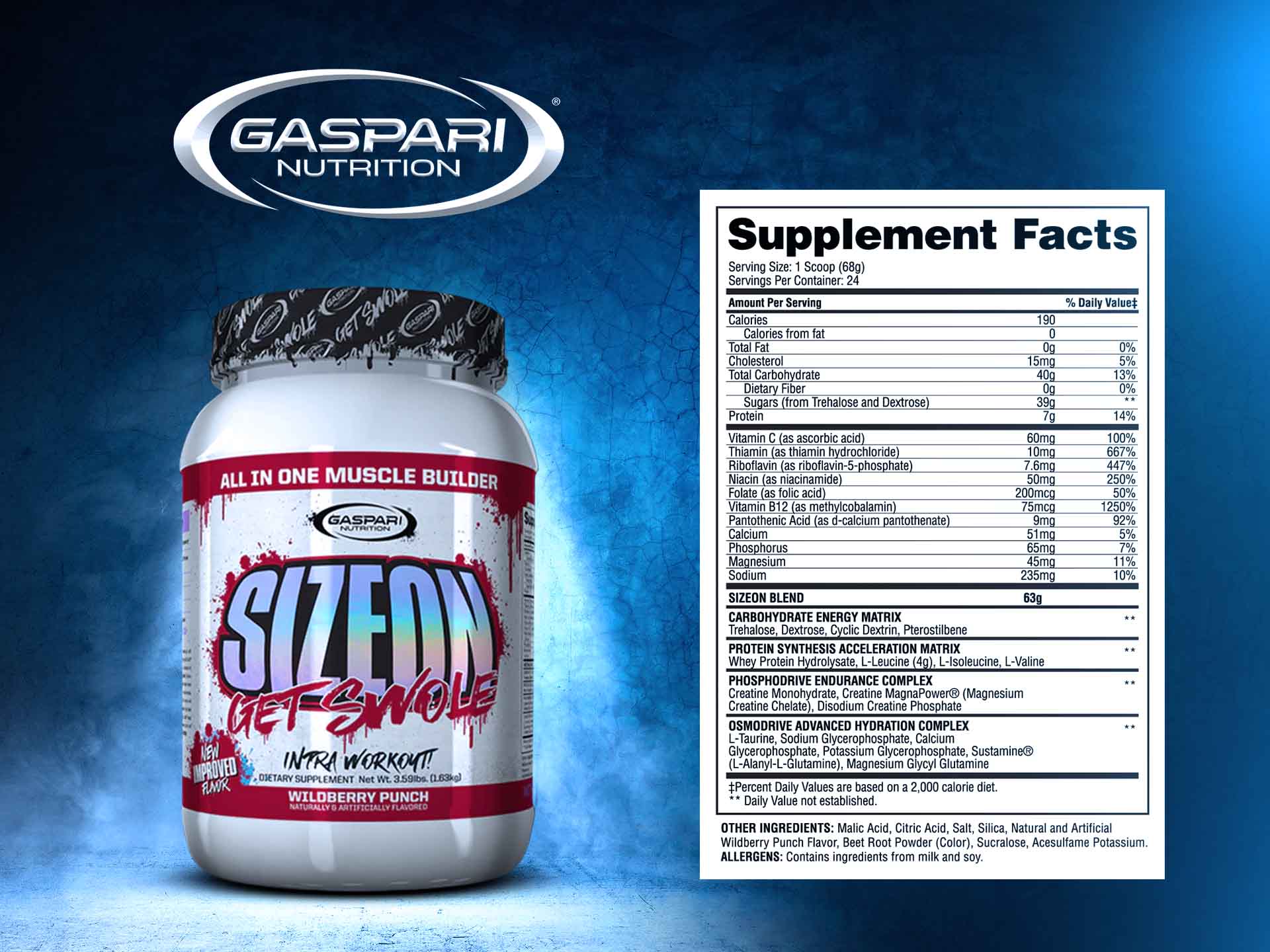 SizeOn od Gaspari Nutrition