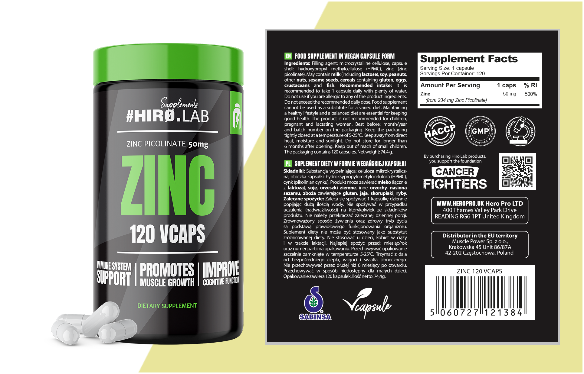 HIRO.LAB Zinc - 120 vcaps - Cynk allegro_hirolab_zinc_120vcaps_9