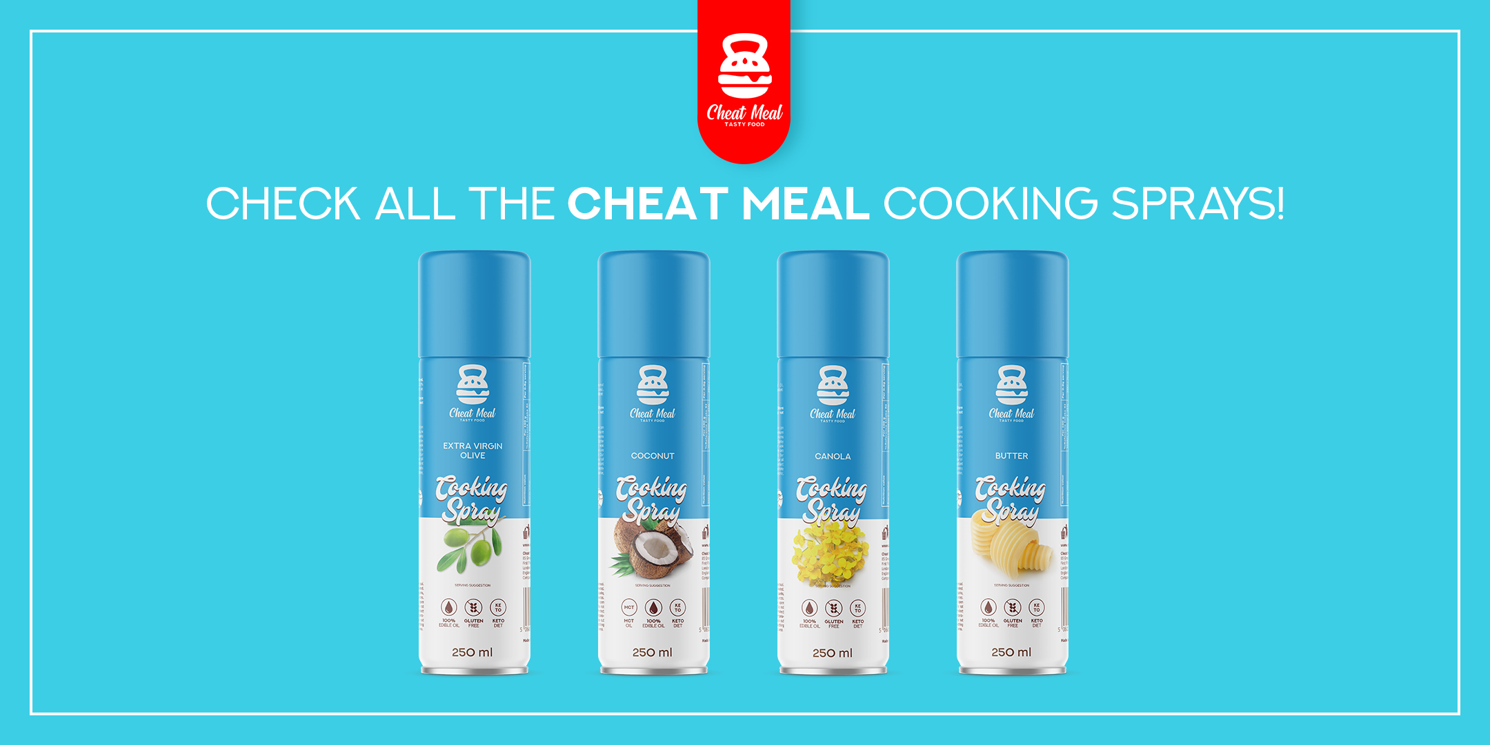 ⚡ Cooking Spray Canola Spray do smażenia rzepakowy 250ml Cheat Meal Nutrition Cena