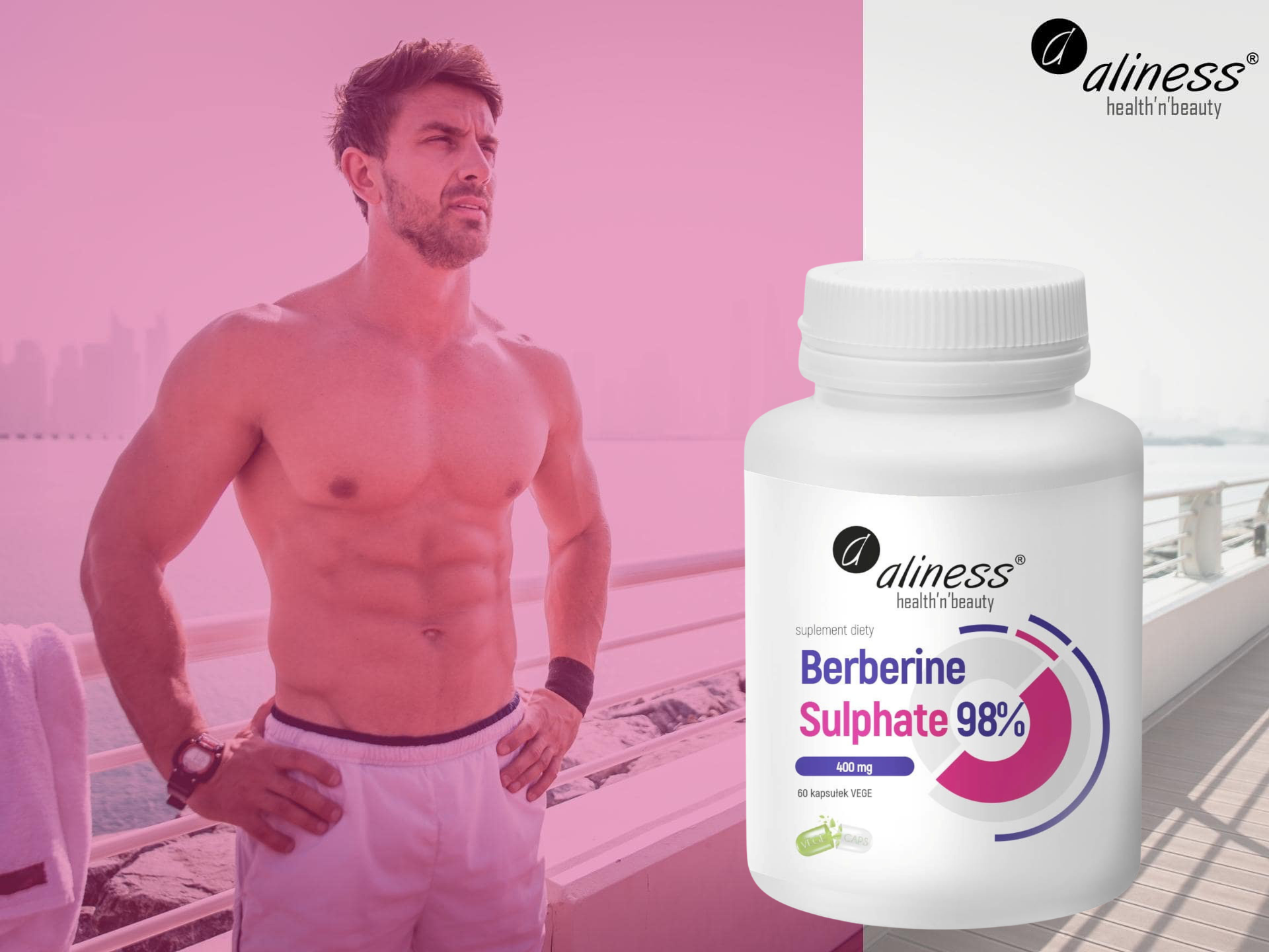 ALINESS Berberine Sulphate 98% 400 mg - 60vcaps berberine98_1