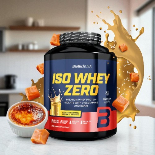biotech whey iso zero catalan caramel