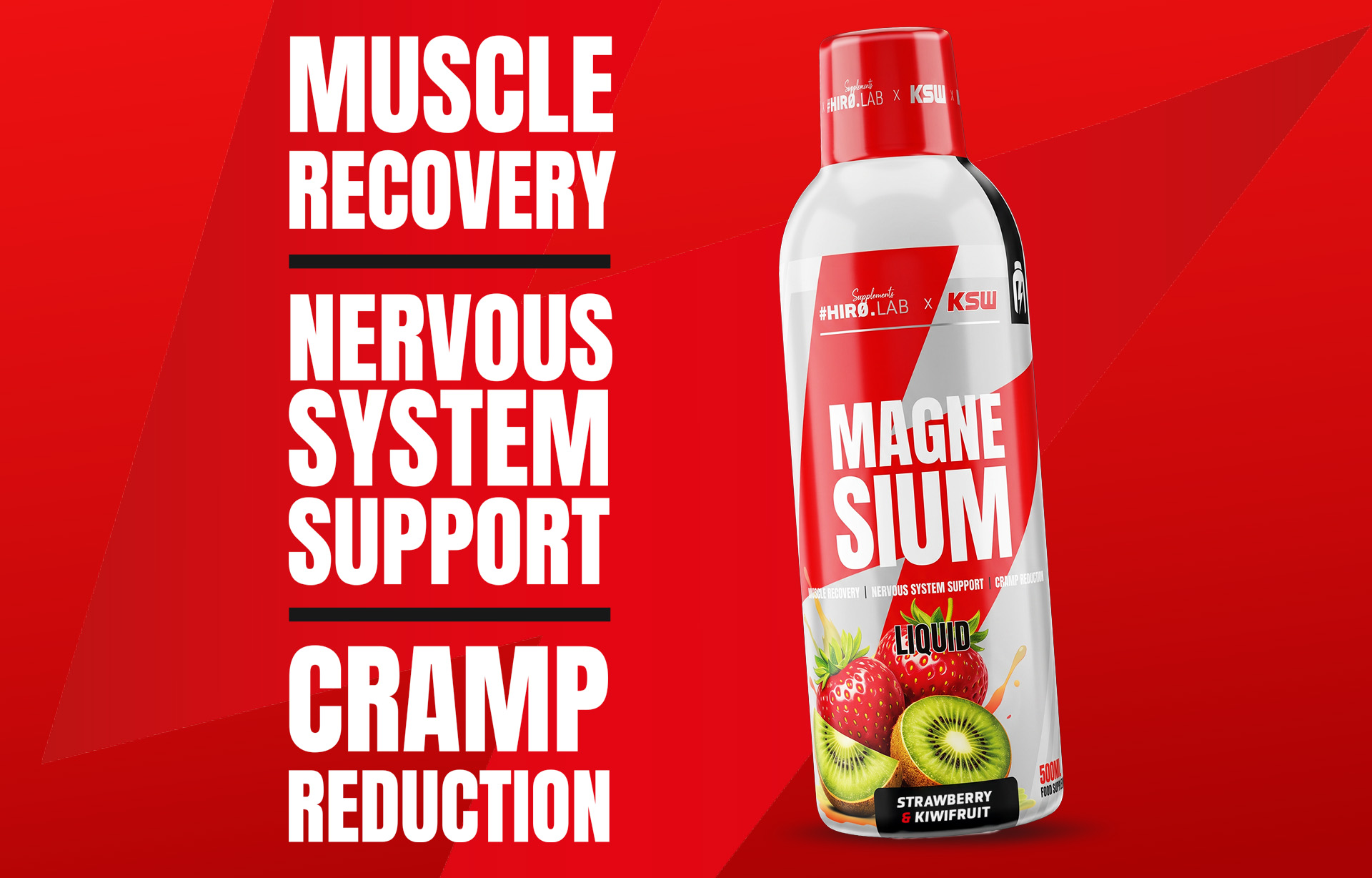 HIRO.LAB x KSW - Magnesium 500ml - Strawberry Kiwi magnesium_1