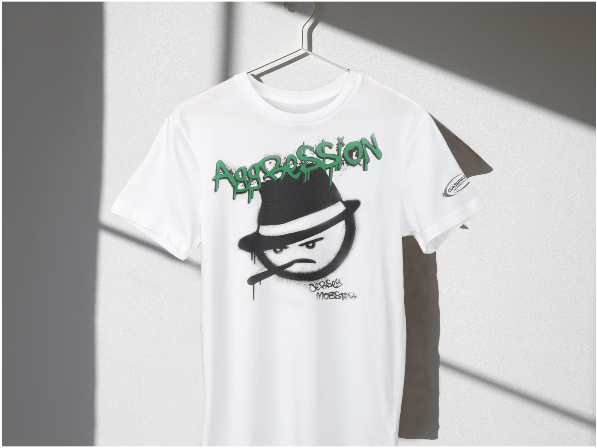 tshirt gaspari aggression 100% bawełna