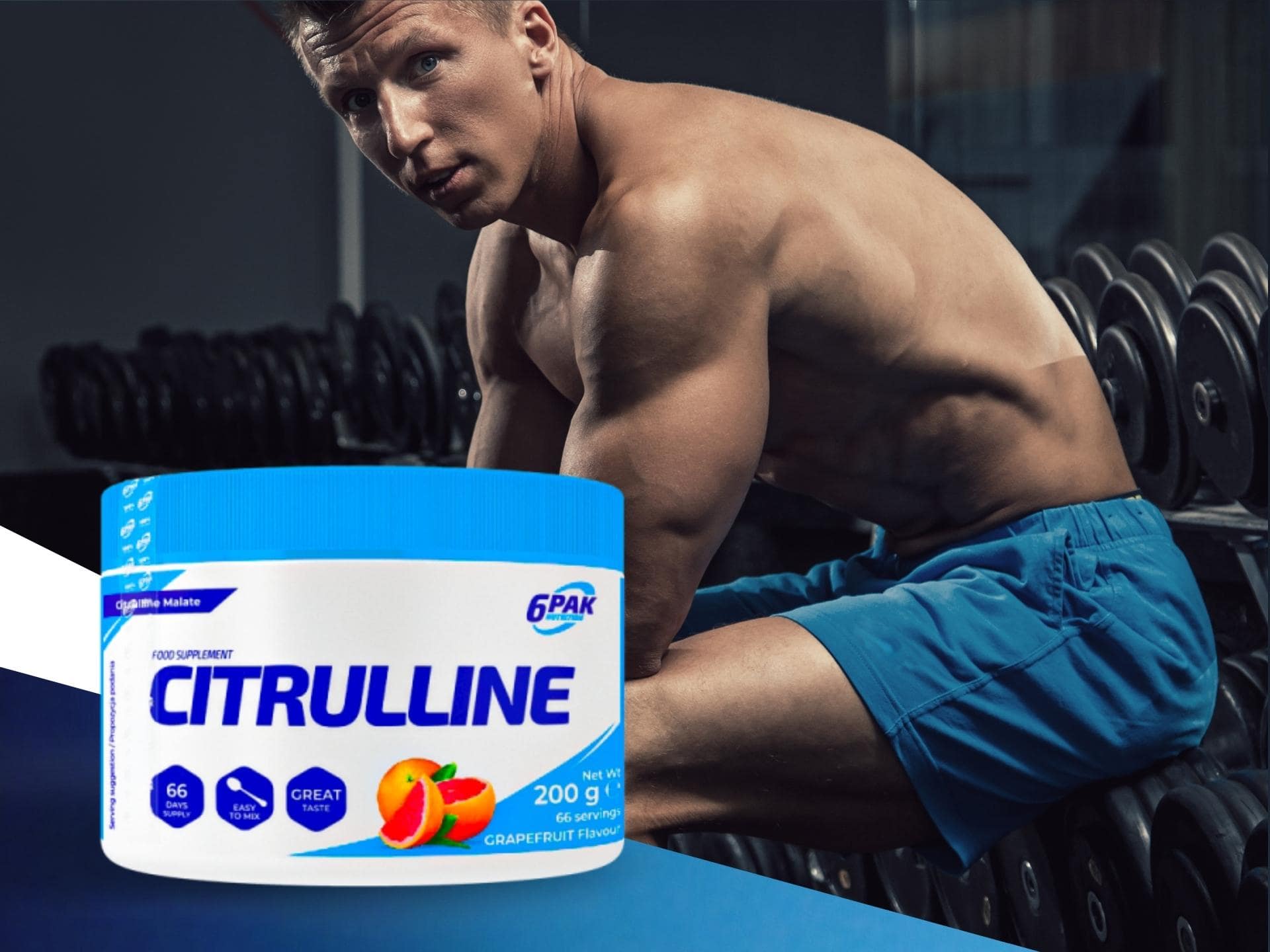 6PAK Citrulline - 200g - Grapefruit