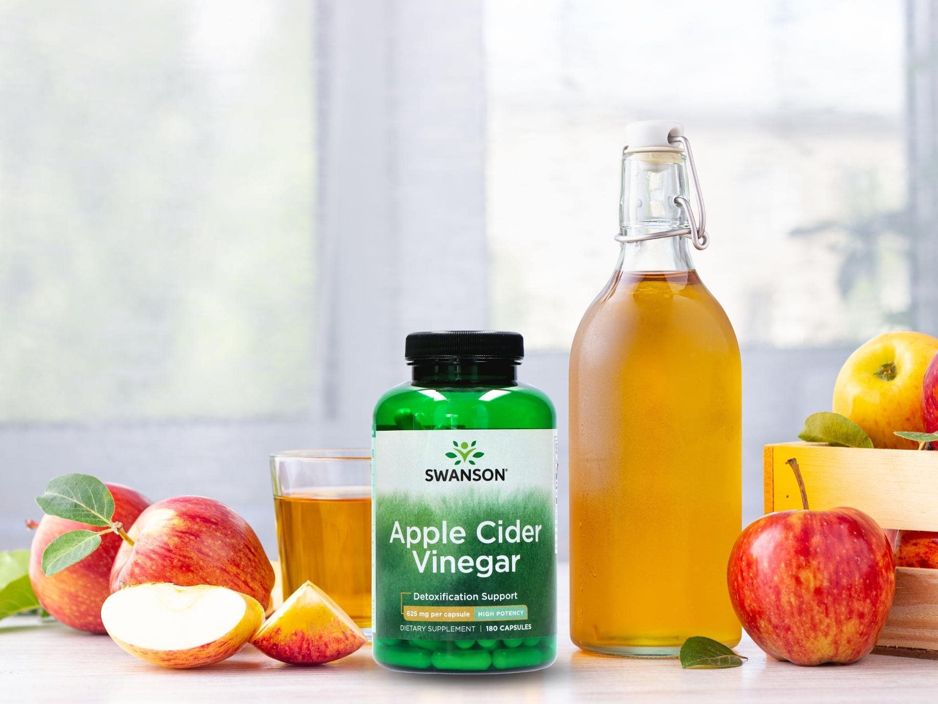 SWANSON Apple Cider Vinegar - 180caps
