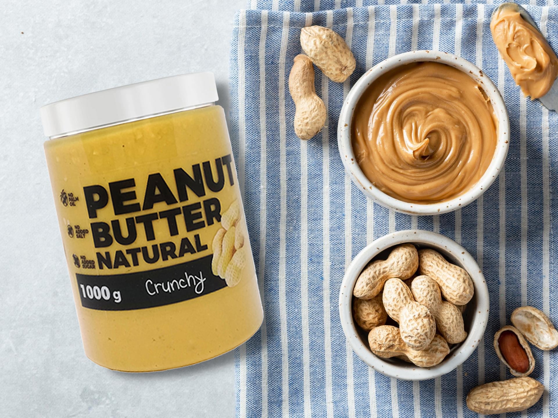 peanut butter crunchy 1000g