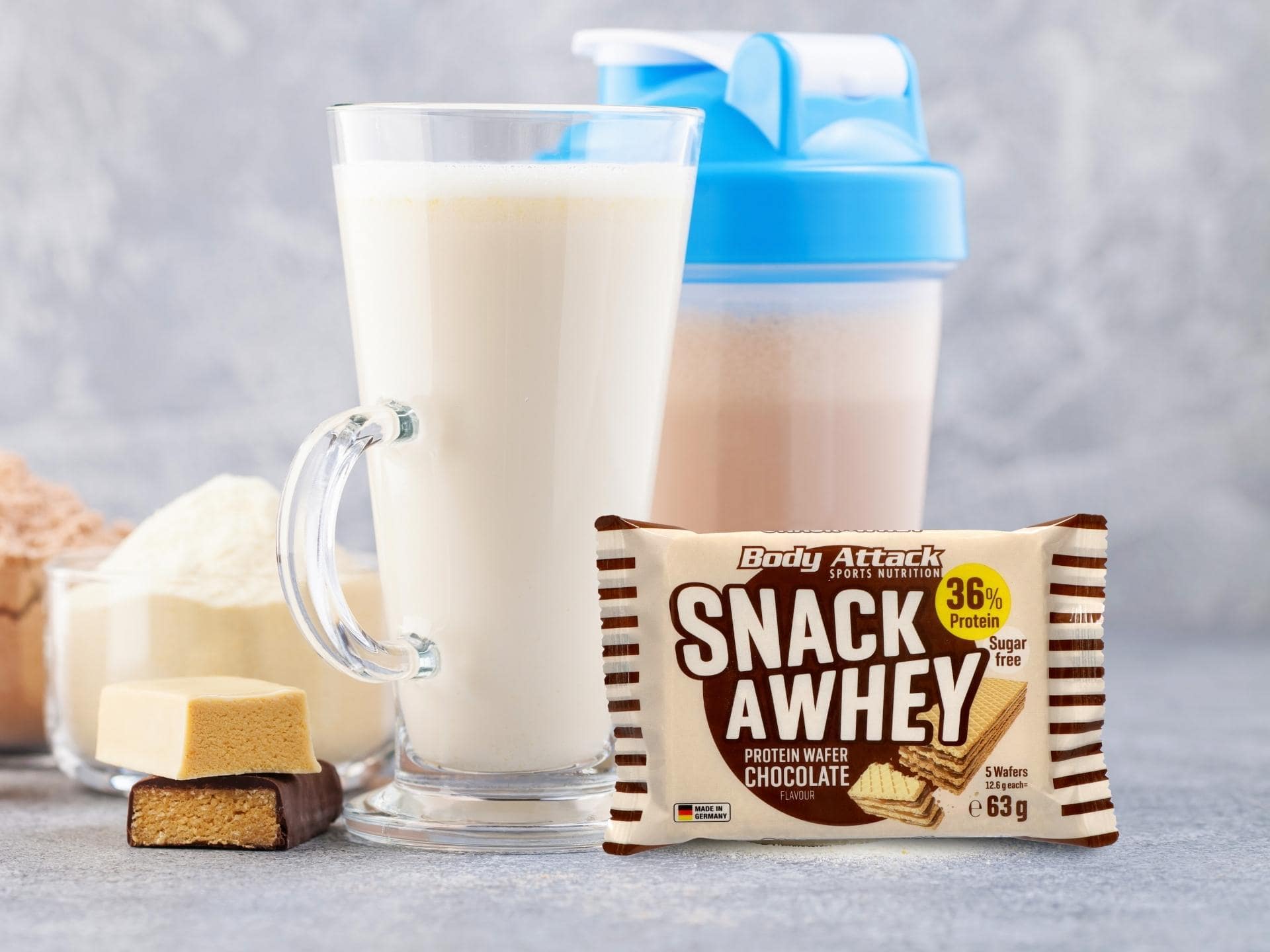 BODY ATTACK Snack a Whey 5 Wafers - 63g