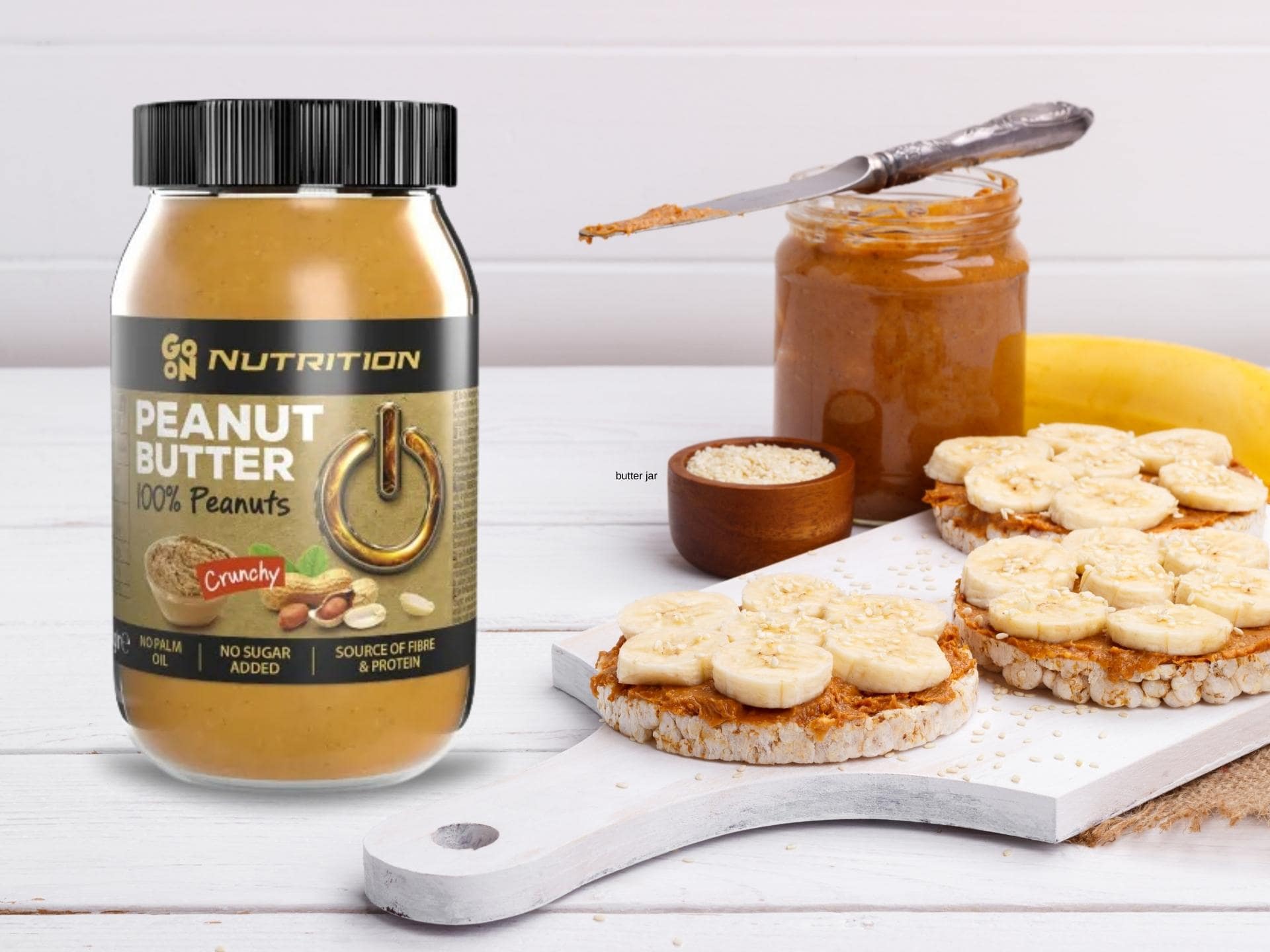 GO ON NUTRITION Peanut Butter Go On - 100% peanuts 500g