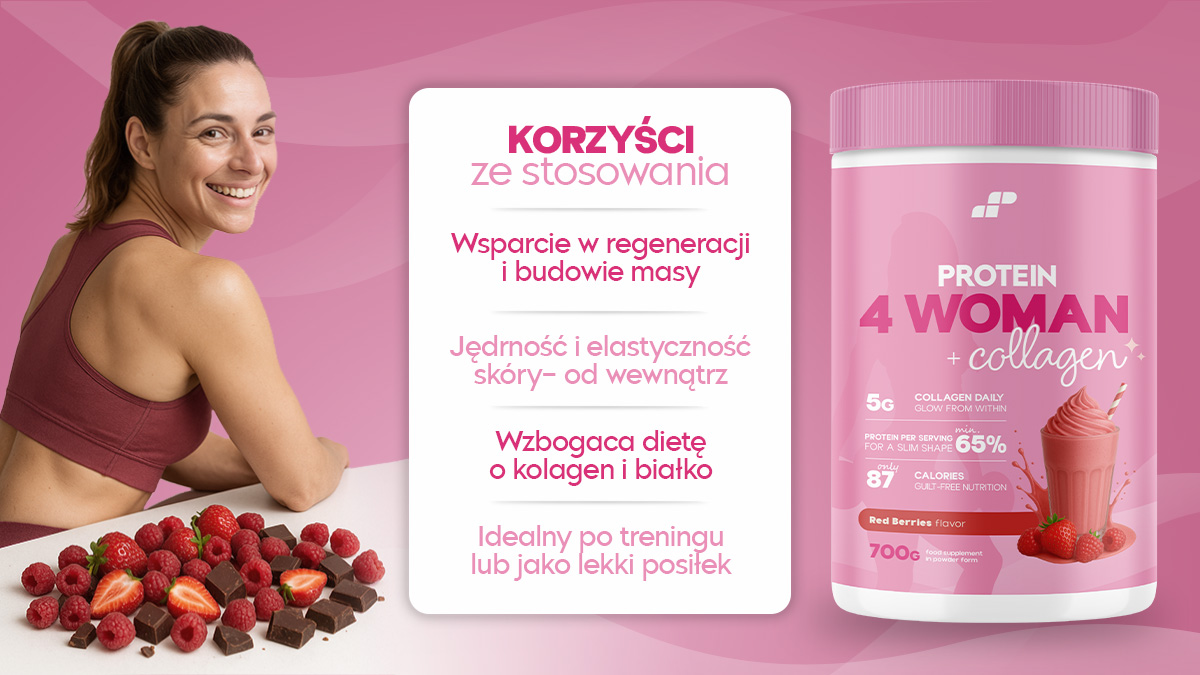 Protein 4 Woman + Collagen 700g