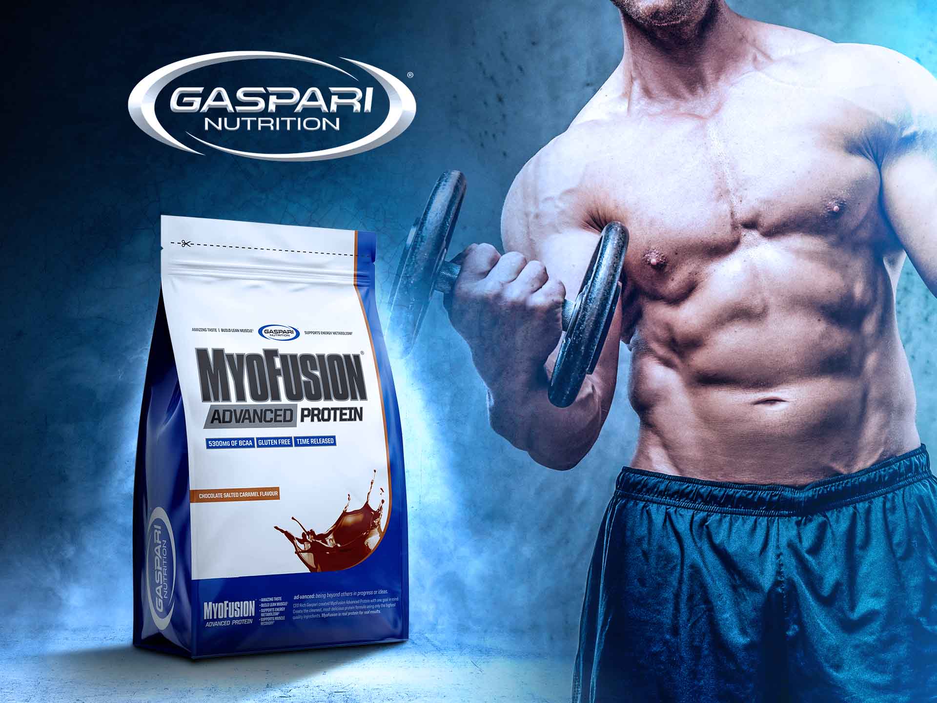 GASPARI NUTRITION Myofusion Advanced Protein Chocolate Salted Caramel