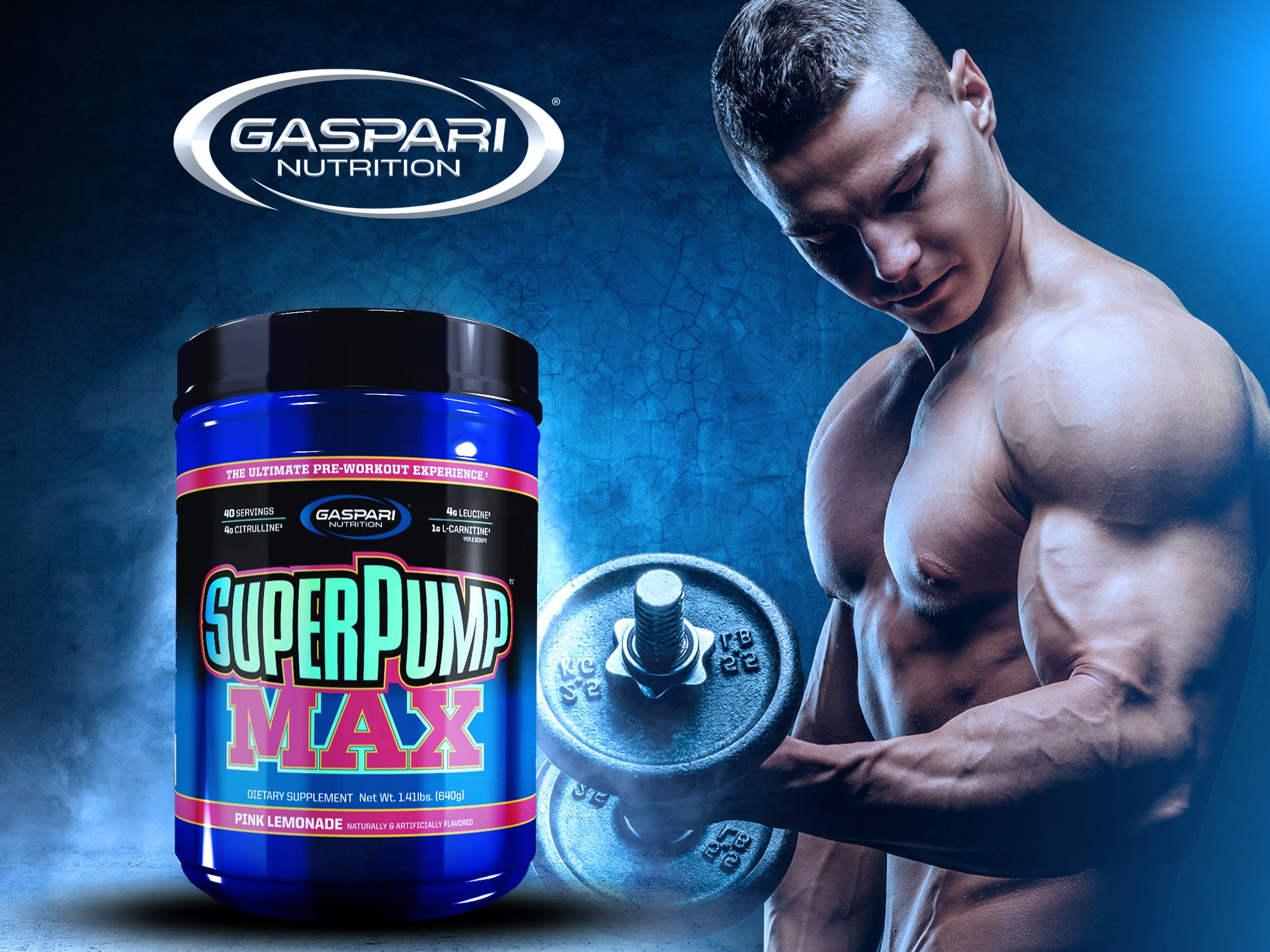 Gaspari Nutrition - Super Pump Max pink lemonade