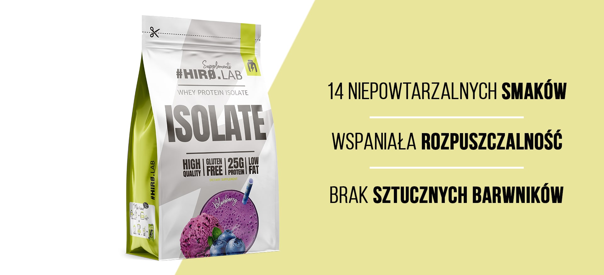 Izolat Białka jagodowy 700g